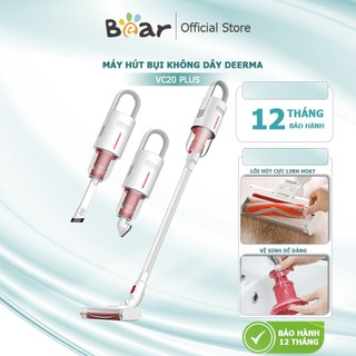 Máy hút bụi cầm tay không dây Deerma VC20 Plus pin 2200mAh lực hút 8kPa cực khỏe thiết kế thời trang