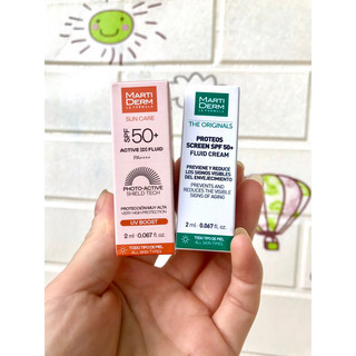 Mini 2ml kem chống nắng Martiderm