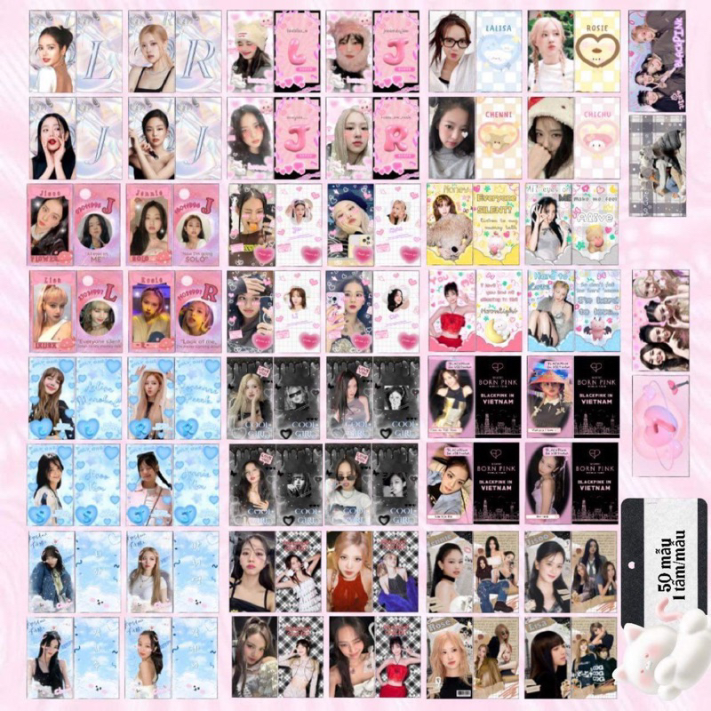 CARD DES BOACKPINK CÁN MỜ