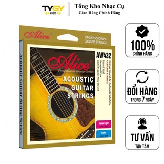 Dây đàn acoustic tygy music alice aw-432 chính hãng ,chất lượng tốt