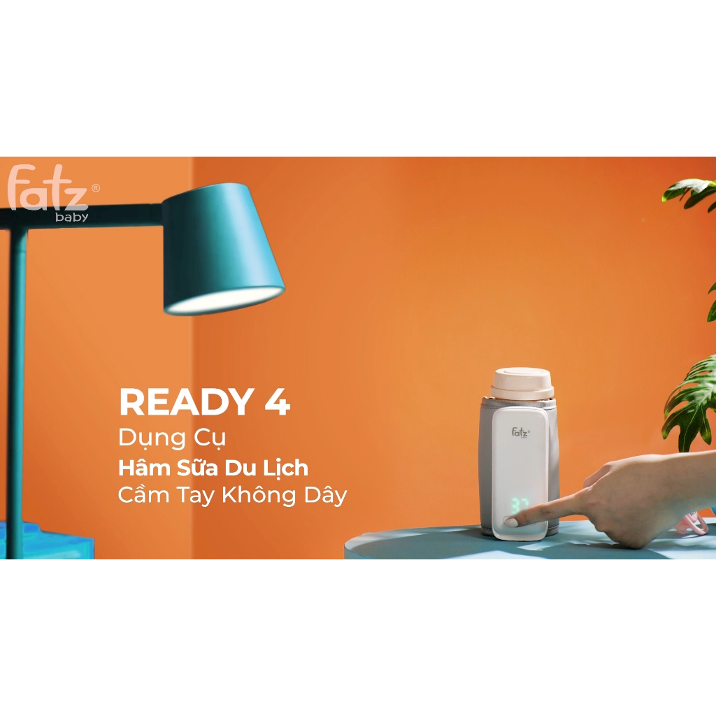 Máy hâm sữa du lịch cầm tay Fatzbaby – READY 4 – FB3122WN