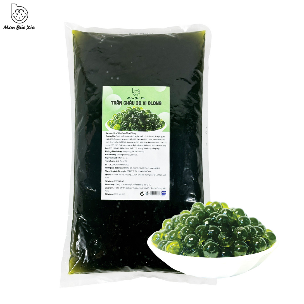 Trân Châu 3Q Olong giòn bịch 2kg