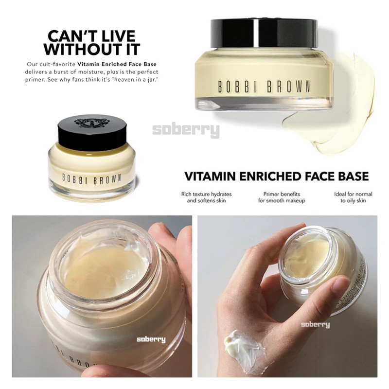Kem Lót Dưỡng Ẩm Bobbi Brown Vitamin Enriched Face Base Priming Moisturizer