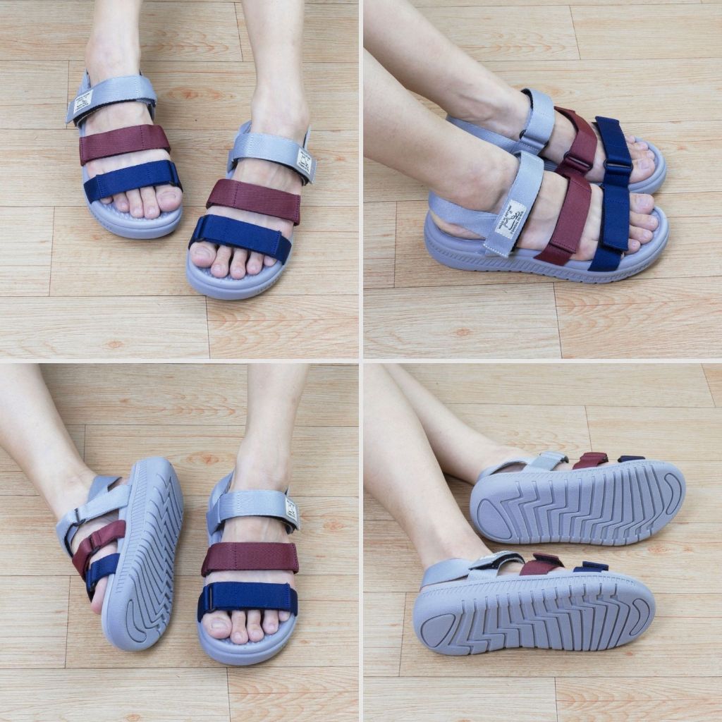 Sandal MOL Zenstep nam nữ unisex MS4P2 3 quai ngang