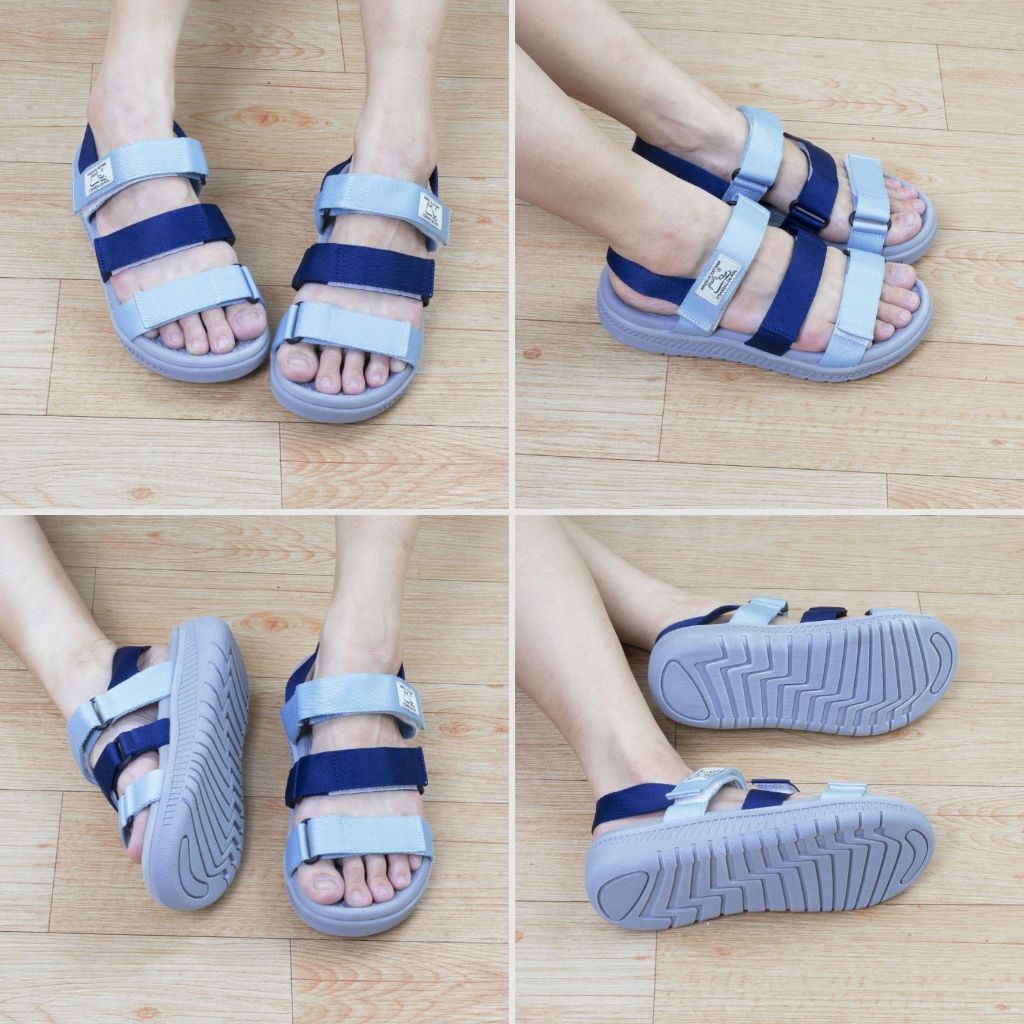 Sandal MOL Zenstep nam nữ unisex MS4P2 3 quai ngang