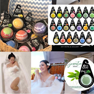  Viên Sủi Bồn Tắm Bath Bomb Saboo Viên Thả Bồn Tắm Tạo Bọt Saboo Thailand Organic Giúp Thư Giãn 