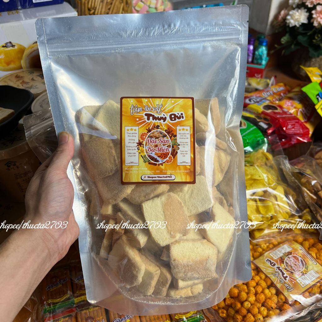 500G Bánh Tipo Trứng Bơ Sữa Thơm Ngon, Hàng Vỡ Công Ty Loại, Tiệm Ăn Vặt Thuỳ Bùi