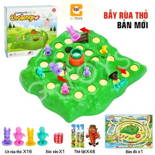 Trò Chơi Bẫy Thỏ Đường Đua Thỏ Đồ Chơi Thông Minh Tăng Tương Tác Giữa Ba Mẹ Và Con Cái Nhựa An Toàn