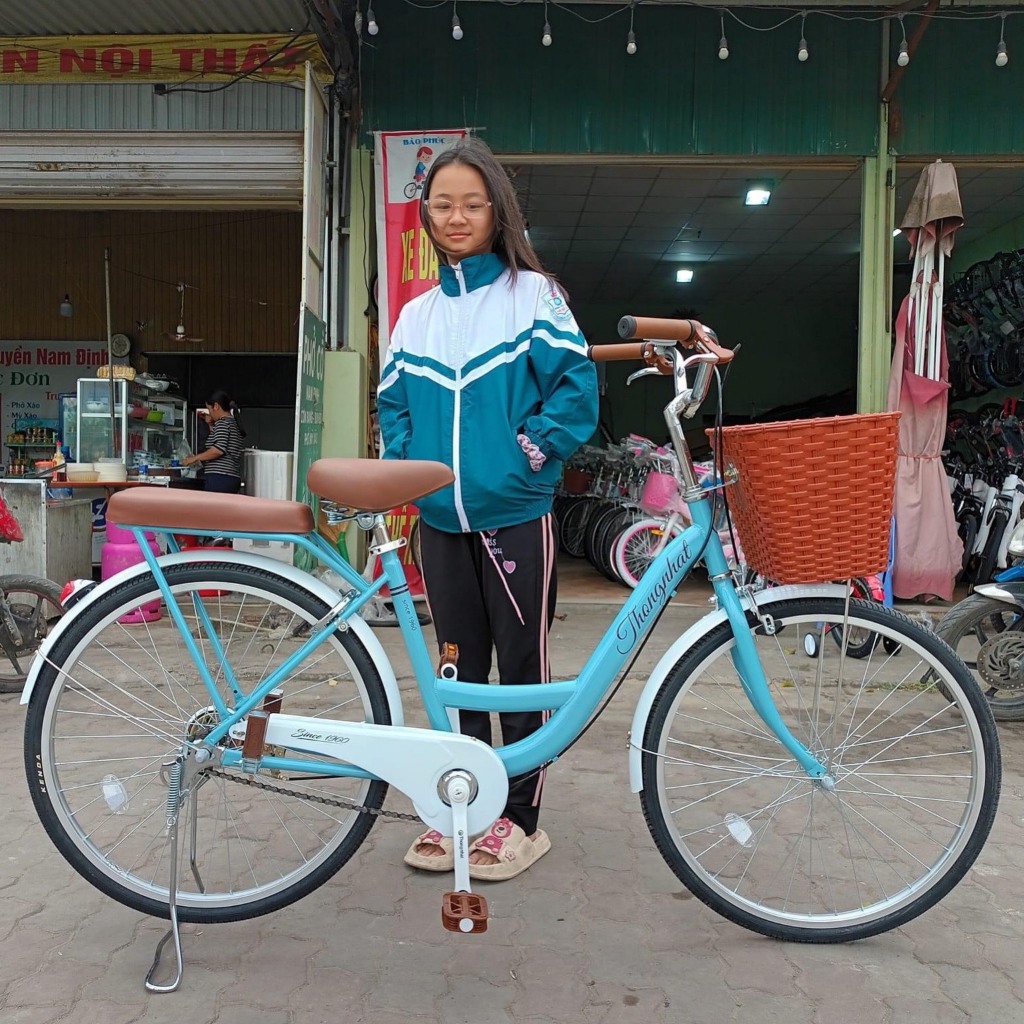 XE ĐẠP MINI THỐNG NHẤT DÀNH CHO NGƯỜI LỚN VÀ HỌC SINH 24/26 INCH