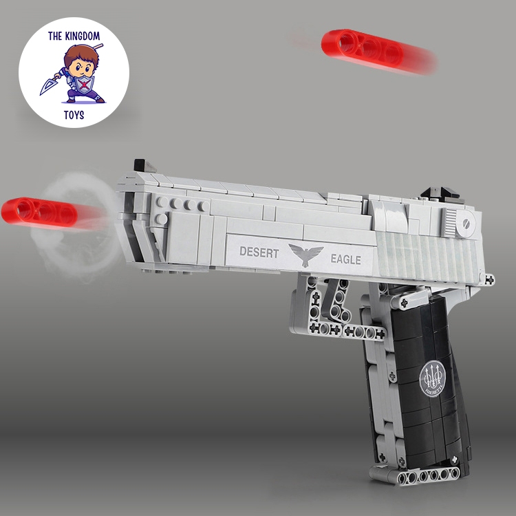 Đồ Chơi Lắp Ráp PUBG Lục DE Desert Eagle Trong Game CSGO Cảnh Sát Quân Đội Đồ Chơi Cho Bé