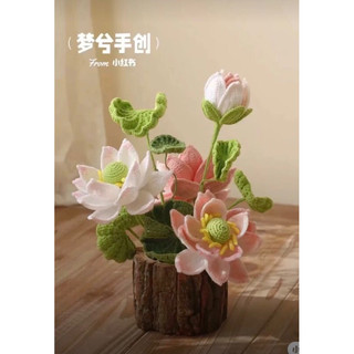 Hoa sen len handmade