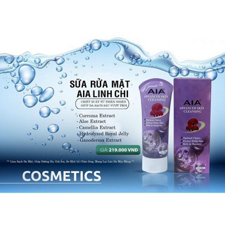 Sữa Rửa Mặt AIA Linh Chi Đỏ 100ml