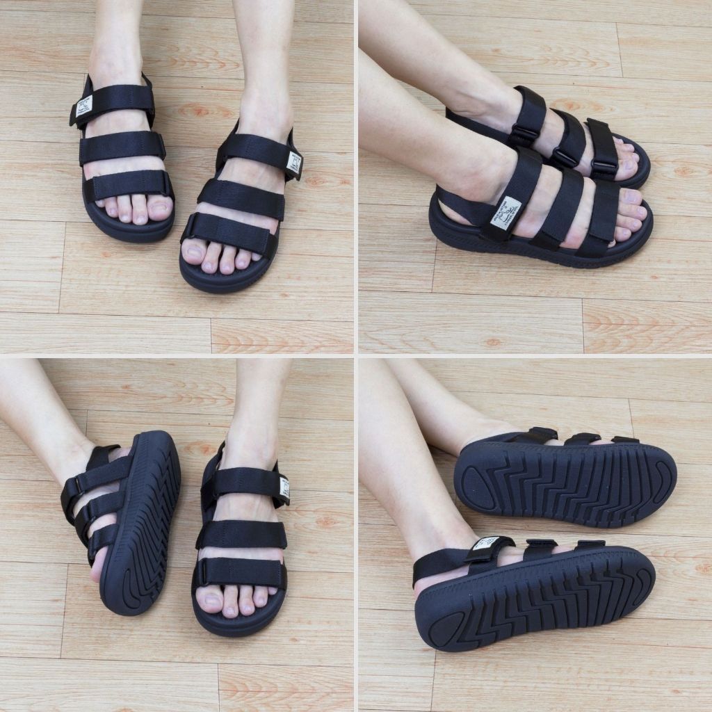 Giày sandal nam nữ unisex MOL Zenstep MS4G 3 quai ngang
