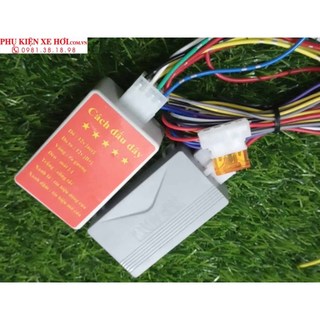 Module điều khiển gập gương chiếu hậu theo chìa khóa, điều khiển gập gương chiếu hậu ô tô dùng chung
