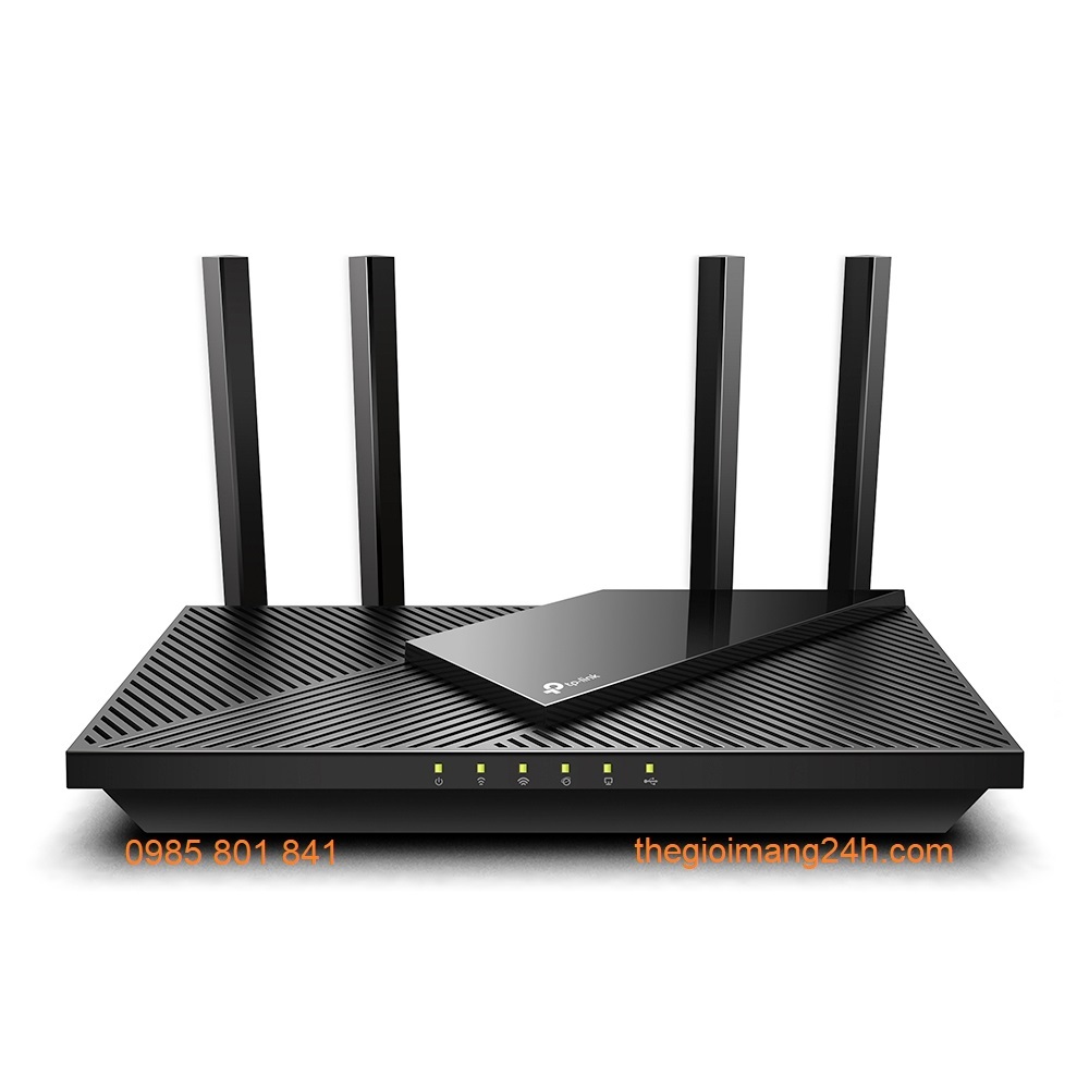 Router Wifi TP-Link Archer AX55 Chuẩn Wi-Fi 6 AX3000 băng tần kép. Hàng chính hãng
