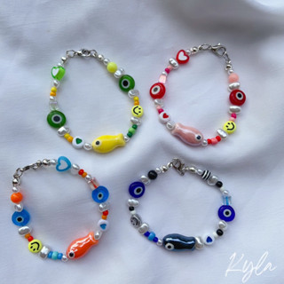  Vòng tay cá con mix mắt quỷ 