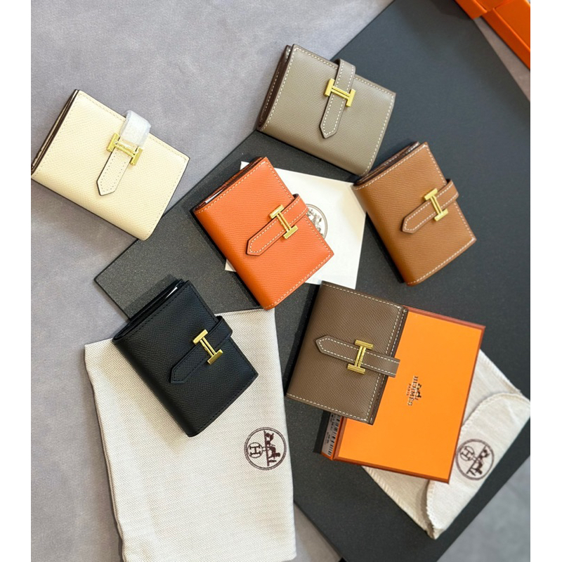 VÍ CHỮ H BEARN COMPACT WALLET FULLBOX