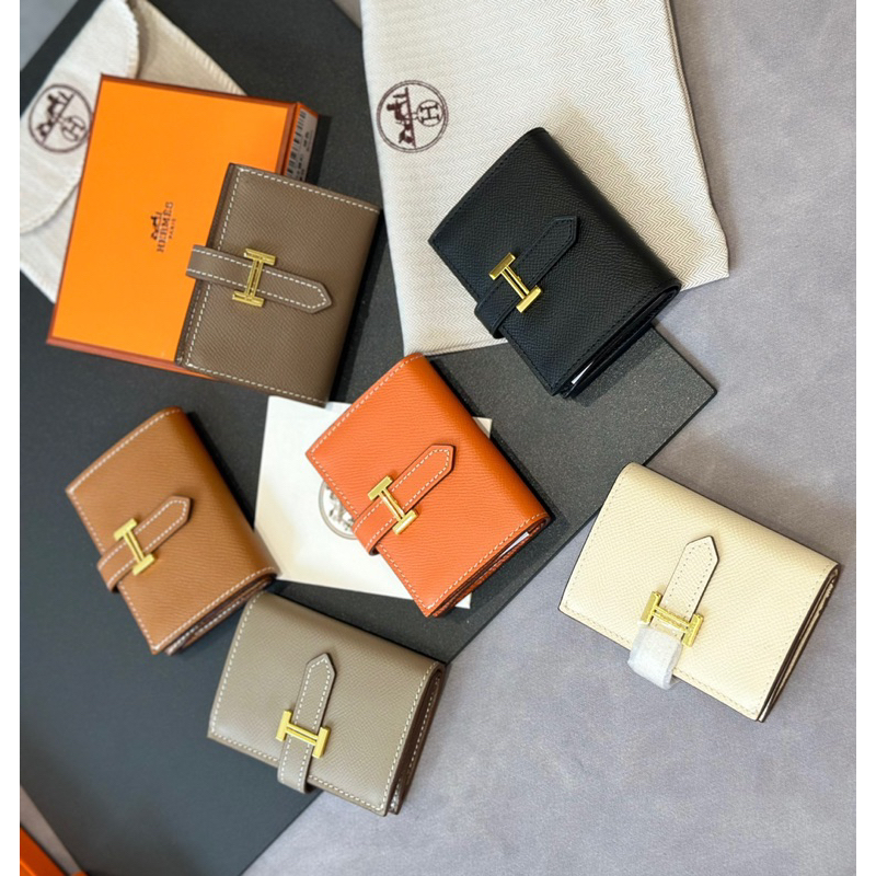 VÍ CHỮ H BEARN COMPACT WALLET FULLBOX