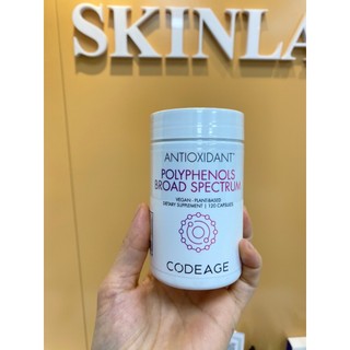 Viên Chống nắng sáng da Codeage Polyphenols Broad Spectrum 120 Viên