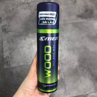 Xịt Khử Mùi Toàn Thân Nam XMen Wood 150ml mẫu mới