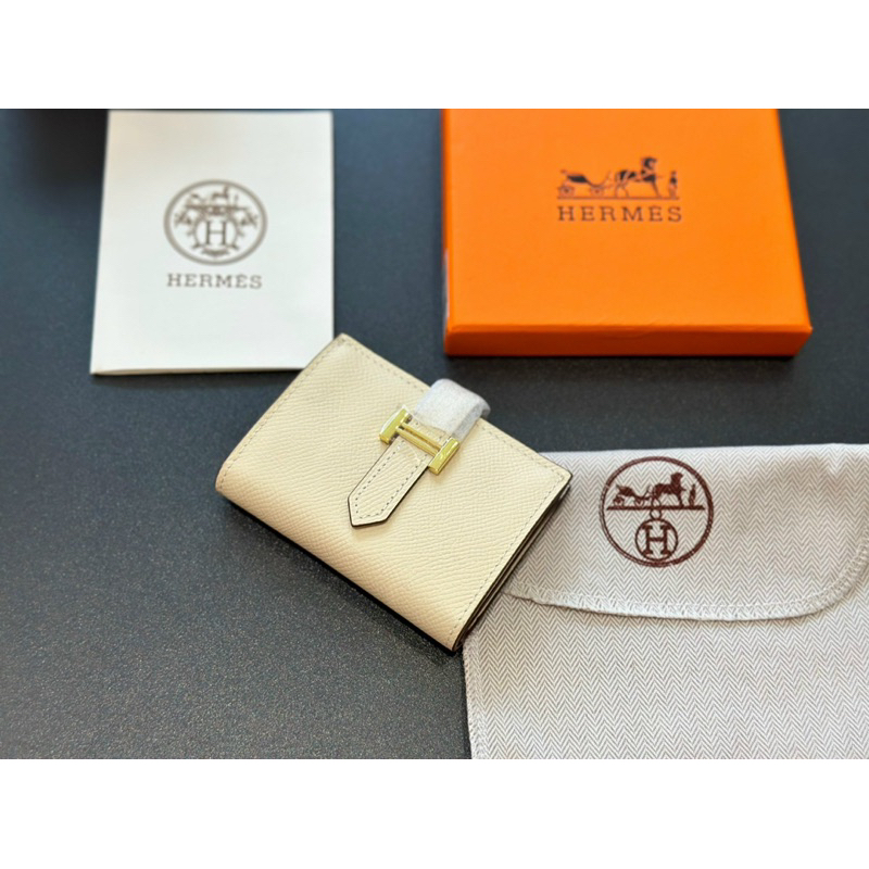 VÍ CHỮ H BEARN COMPACT WALLET FULLBOX