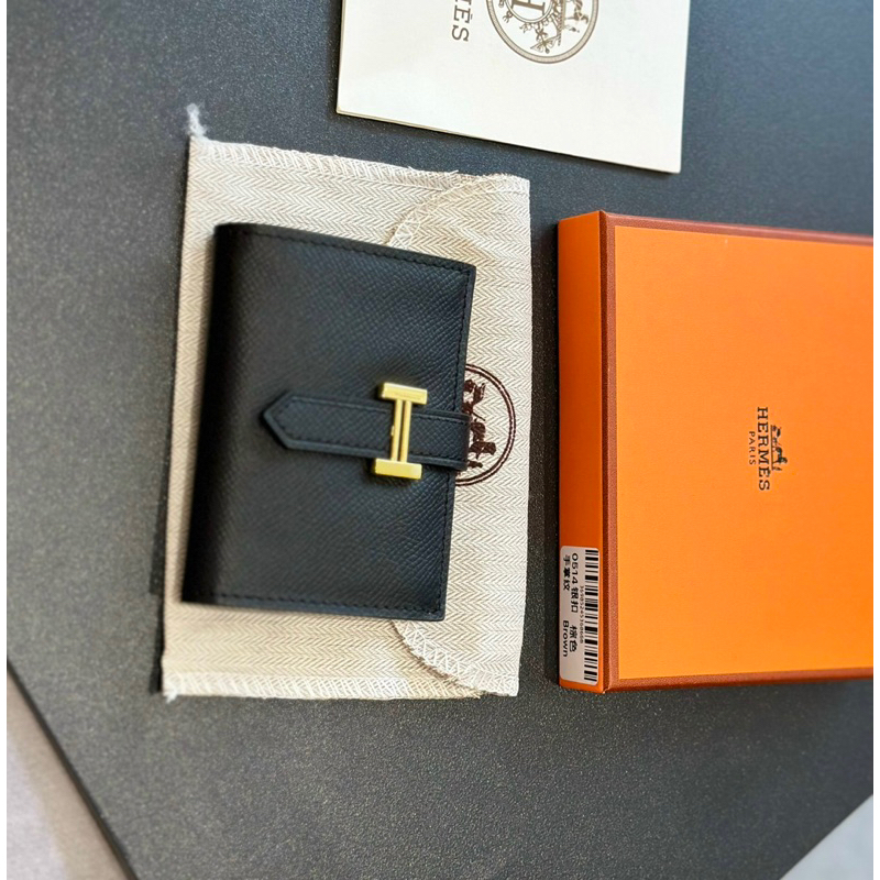 VÍ CHỮ H BEARN COMPACT WALLET FULLBOX