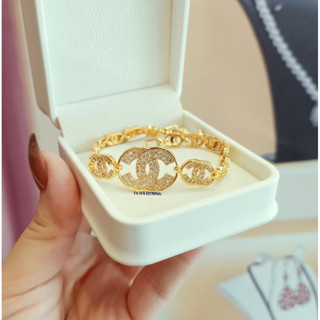 [ĐEO LÀ MÊ] Vòng tay - Lắc tay Chanel , Vòng tay nữ, Lắc tay nữ xi mạ 5 lớp 18k
