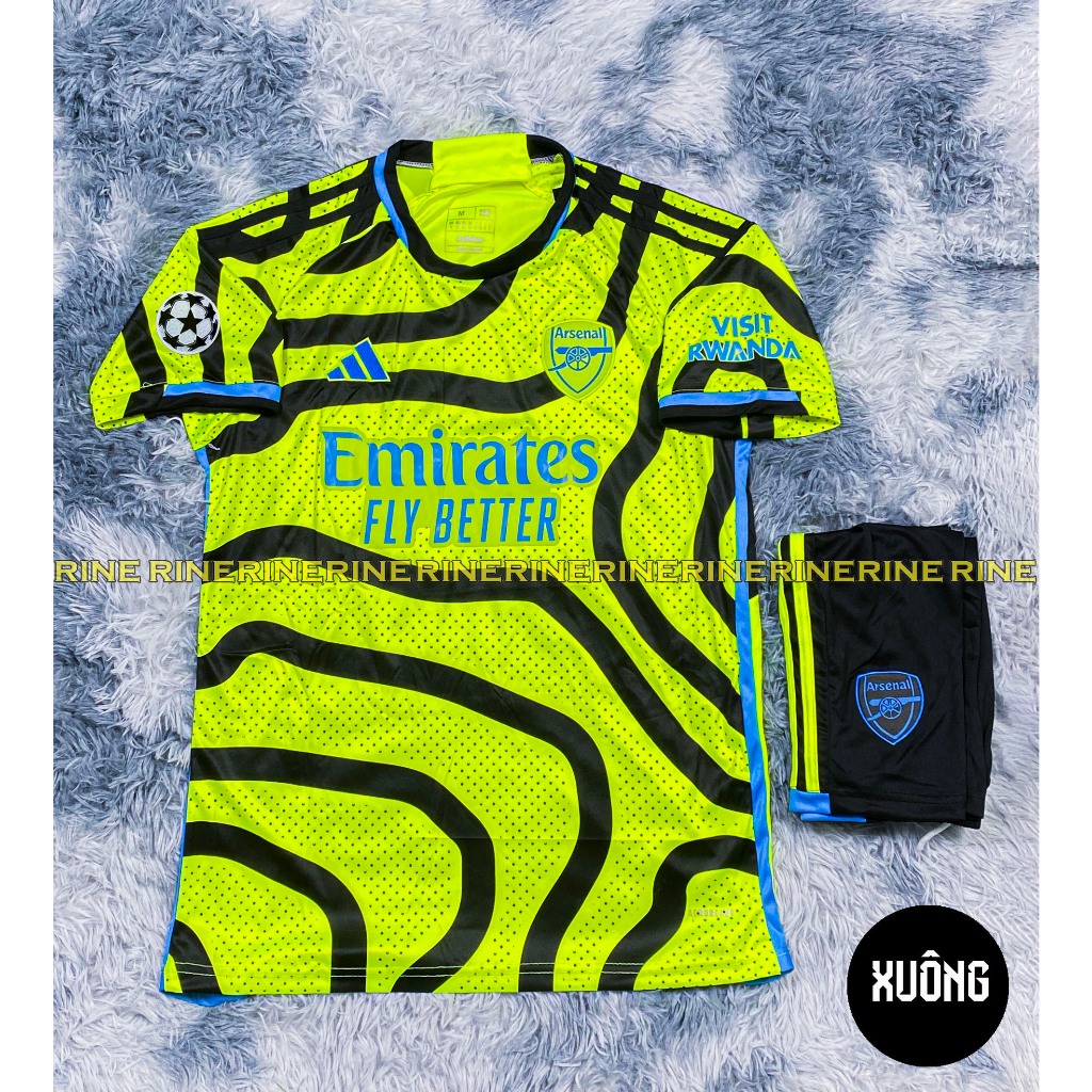 Hàng Thailand Super Bộ Áo bóng đá Ars - Arsenal 2024 - 2023 chuẩn thi đấu