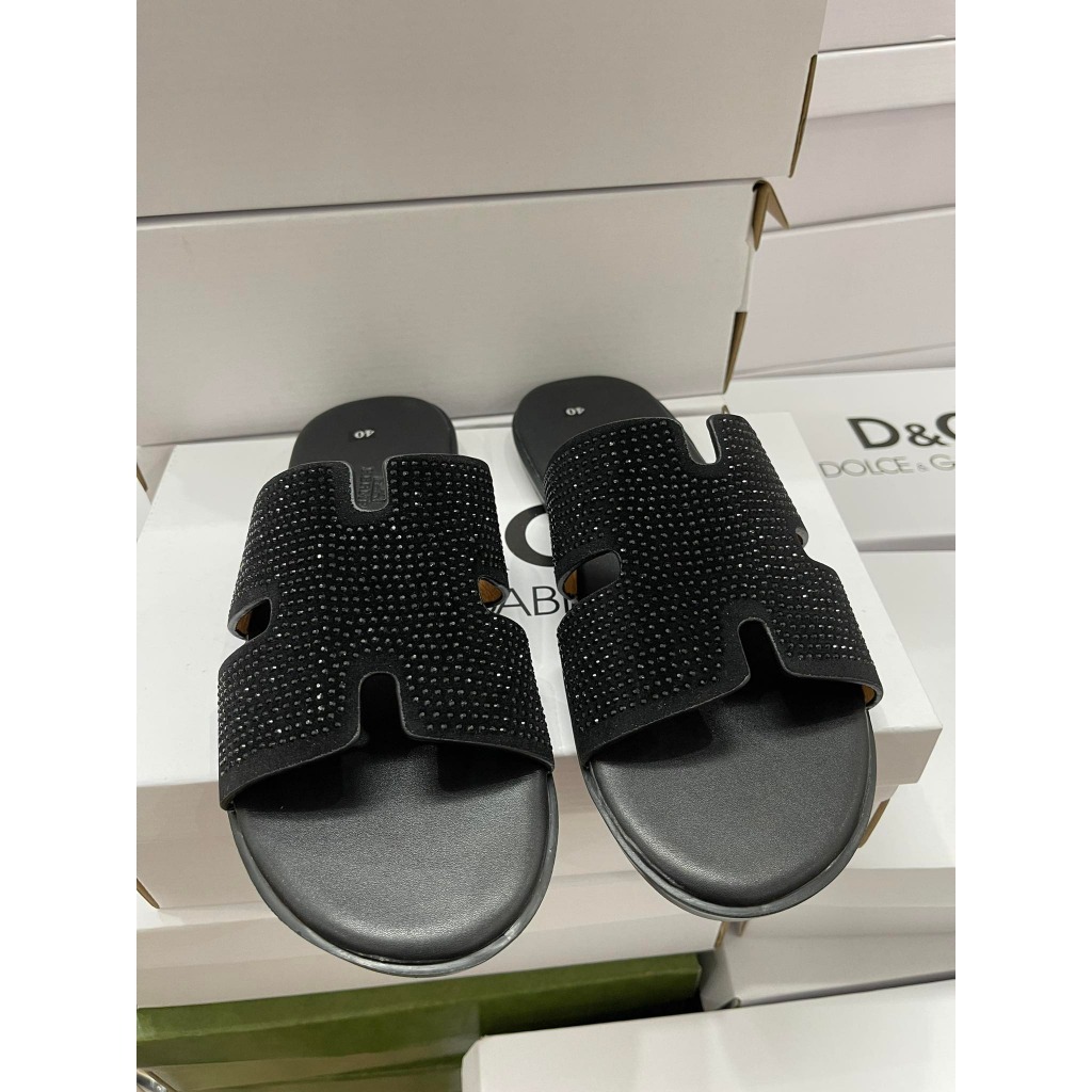 Dép HM Đính Đá , Hàng Đẹp Cao Cấp