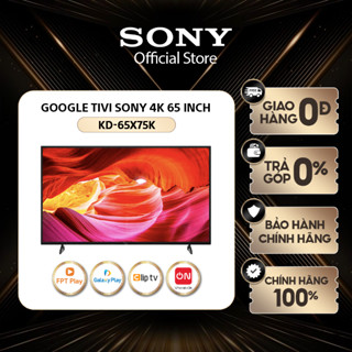 Google Tivi Sony 4K 65 inch KD-65X75K - Mới 2022 - Miễn Phí Lắp Đặt