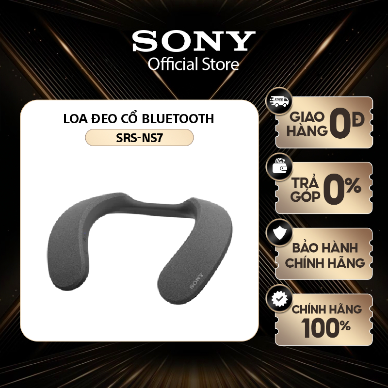 Loa đeo cổ Bluetooth Sony SRS-NS7 - Hàng chính hãng