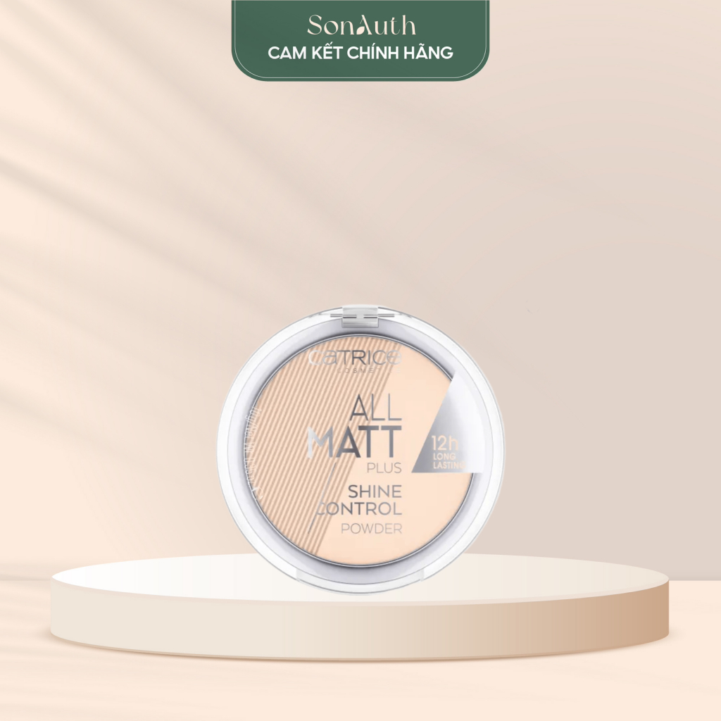 Phấn phủ Catrice All Matt Plus Shine Control Powder 10g