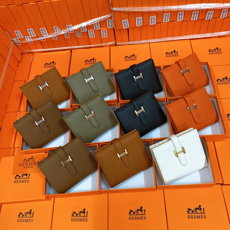 VÍ CHỮ H BEARN COMPACT WALLET FULLBOX