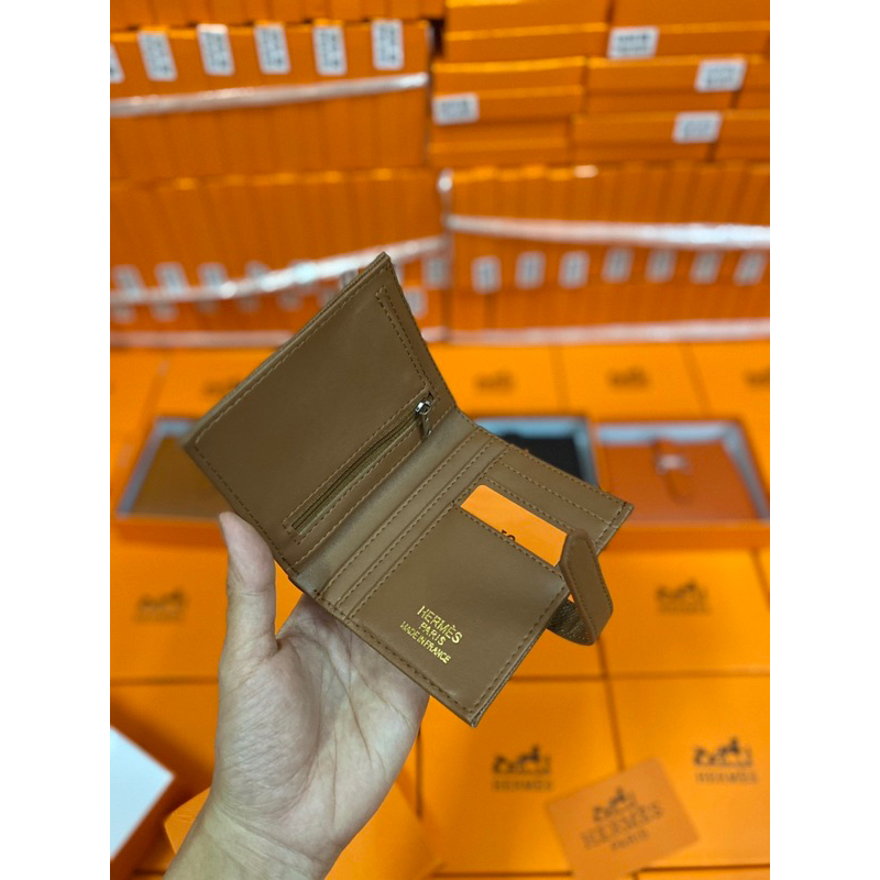 VÍ CHỮ H BEARN COMPACT WALLET FULLBOX