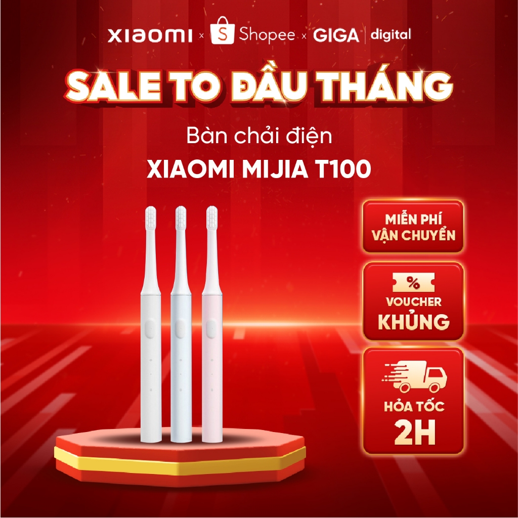 Bàn chải điện Xiaomi Mijia T100