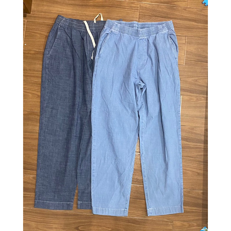 Quần jogger uni jean mềm cho nam