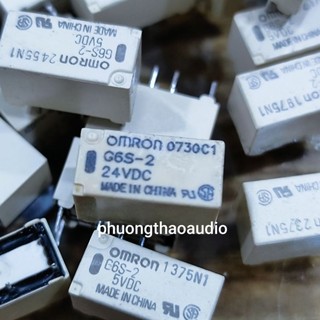 Rơle omron 5v 12v 24v hàng đã qua sử dụng, omron g6s-2
