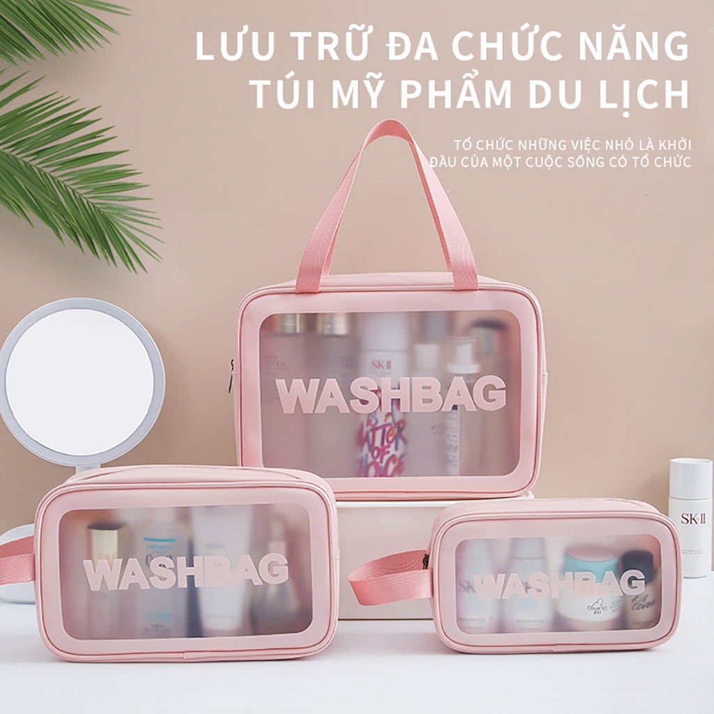 Túi xách nữ dài Travel Coin Ví nữ Túi xách nữ Ví trang điểm Mỹ phẩm-KB-HZB-1