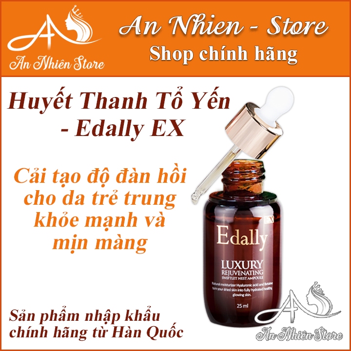 Huyết thanh tổ yến Edally EX - Edally EX Luxury Rejuvenating Swiftlet Nest Ampoule