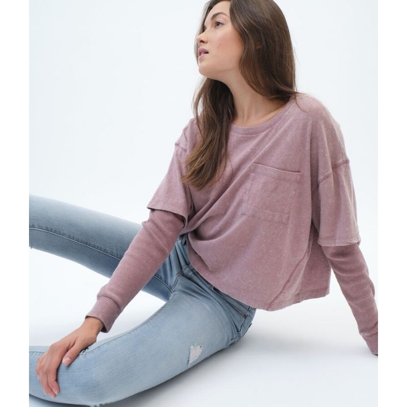 Áo thun croptop có bigsize