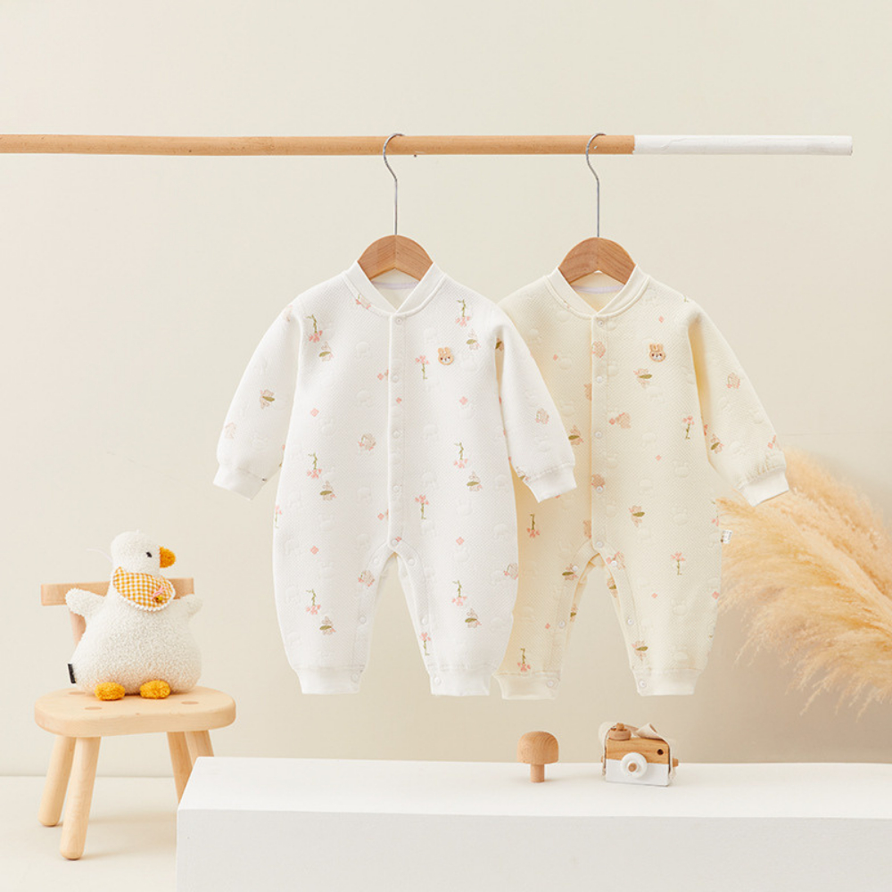 Body trần bông cho bé sơ sinh size từ 3-7kg chất vải mềm ấm BDTBN02
