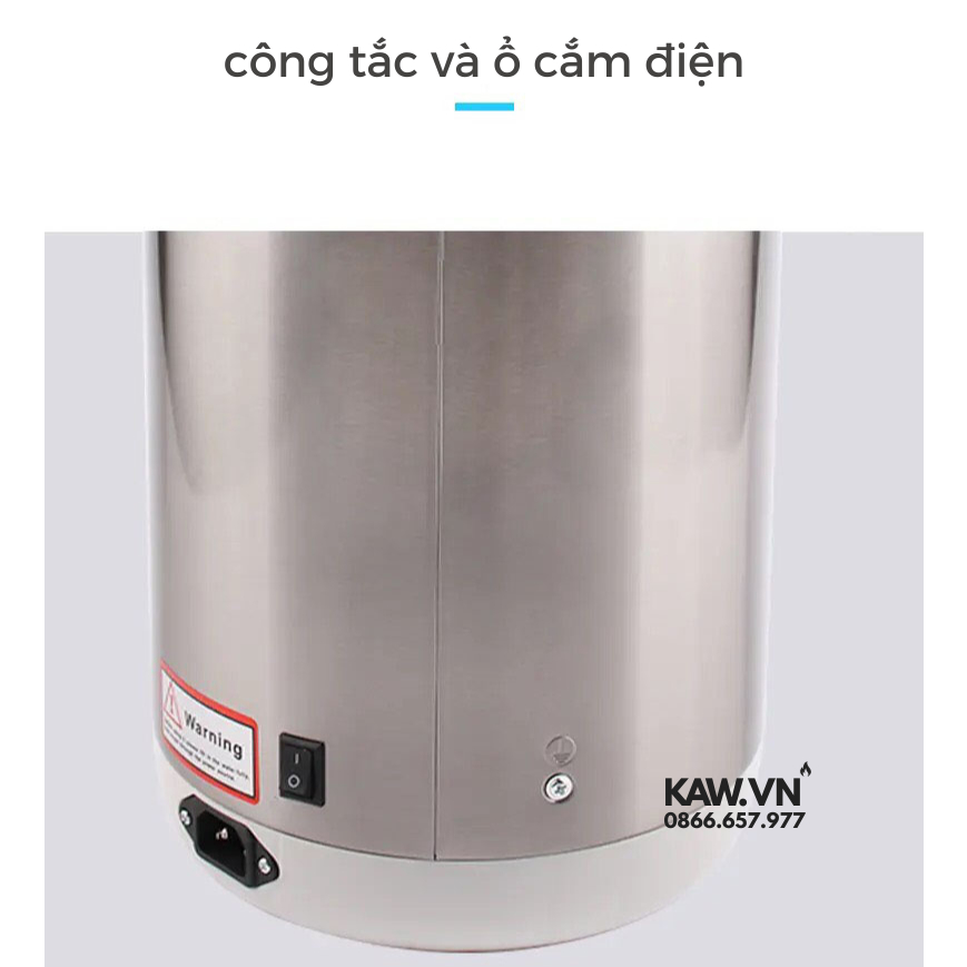 Bình Thủy Điện 5,8L KAW, Giữ Nhiệt Và Đun Sôi Nhanh, Phù Hợp Cho Cả Gia Đình