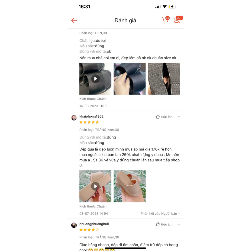 Dép nữ quai da,hàng quang châu,chất liệu da mềm,mang êm chân