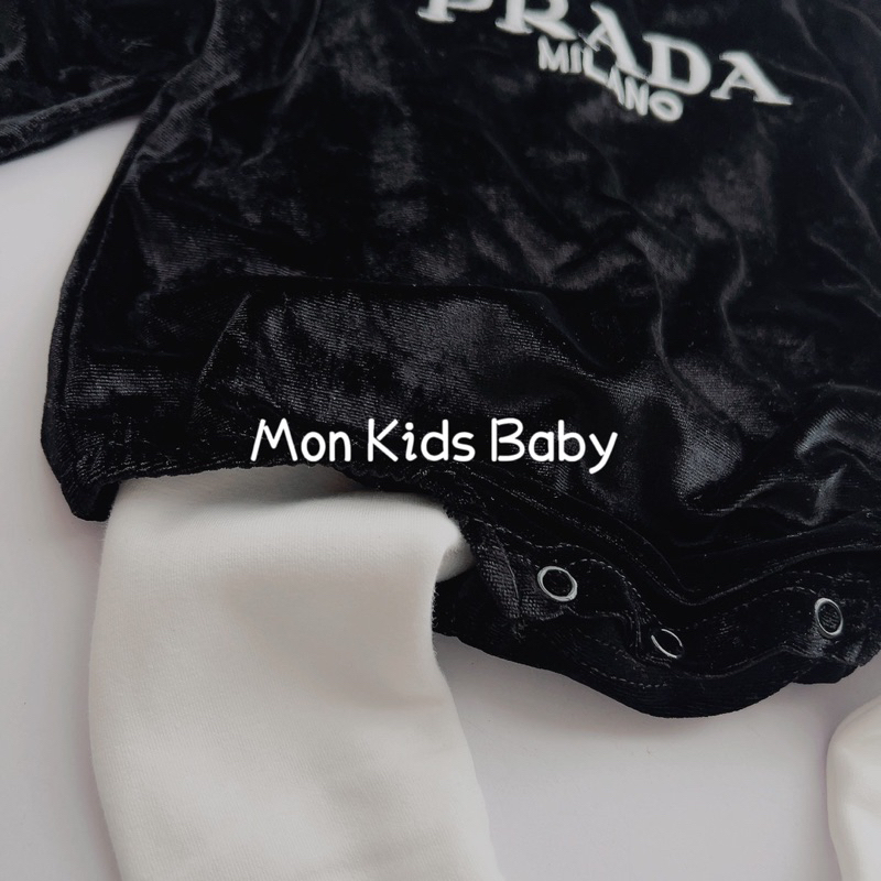 Set prd kèm mũ và quần tất lót lông