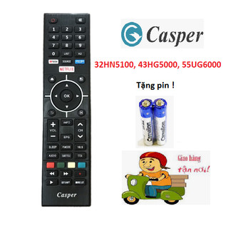 Remote điều khiển tivi CASPER hàng xịn