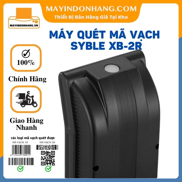 Máy quét Mã Vạch Syble XB-2R / Winson WAI-5780 2D Để Bàn Giá Siêu Rẻ