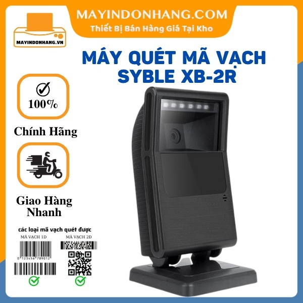 Máy quét Mã Vạch Syble XB-2R / Winson WAI-5780 2D Để Bàn Giá Siêu Rẻ