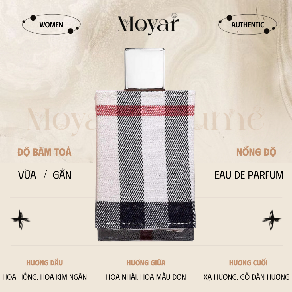 2ml | 5ml Burberry London for Women | Nước hoa nữ