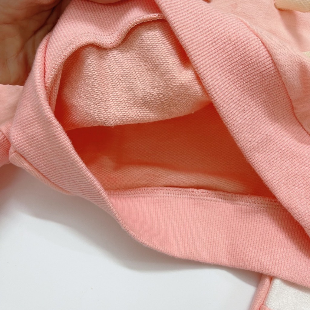 Bộ Dài Tay Bé Gái MyaKids, Bộ Thu Đông Bé Gái Chất Vải Nỉ Da Cá Cotton Dày Vừa Ấm Áp