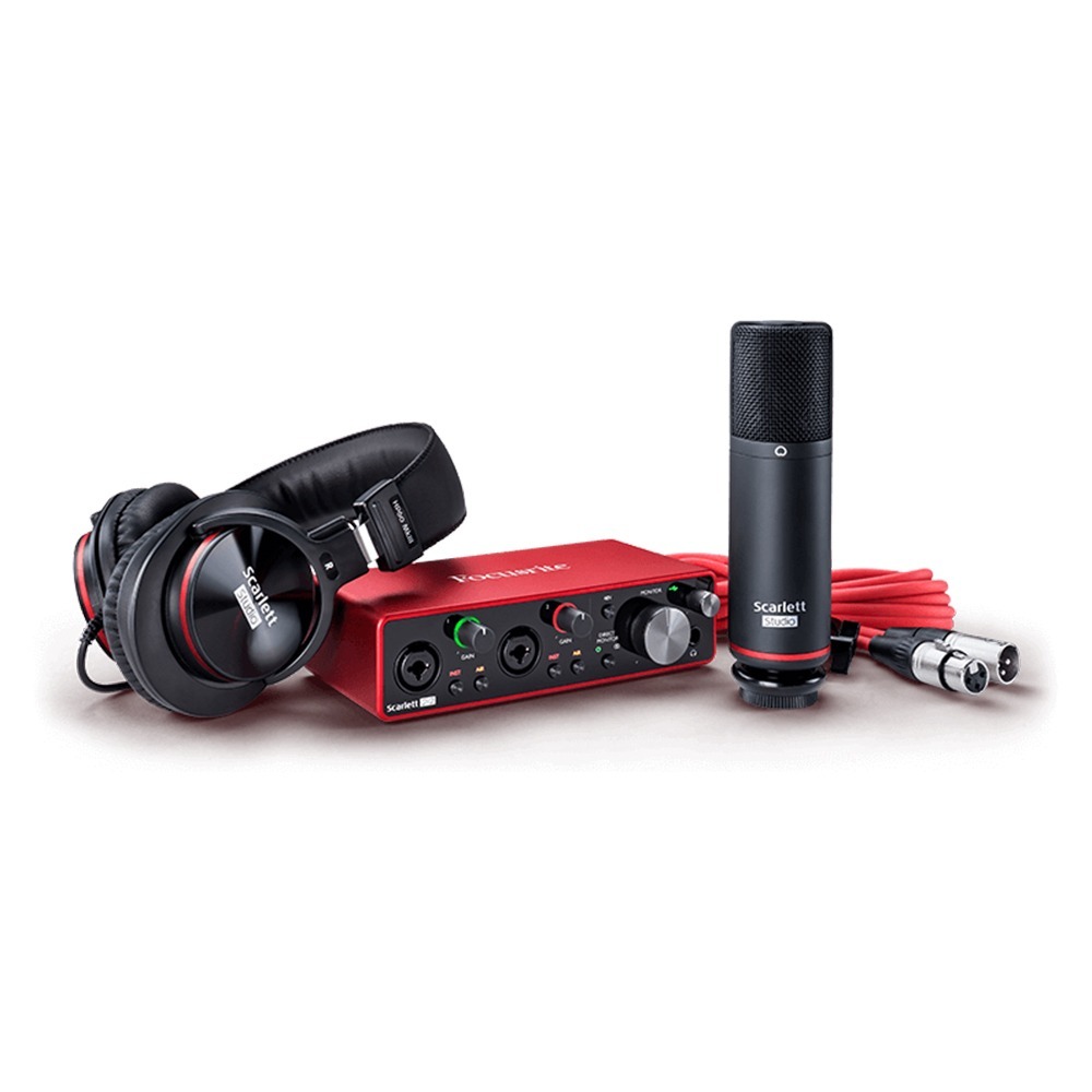 Focusrite Scarlett 2i2 Studio Pack 3rd Gen